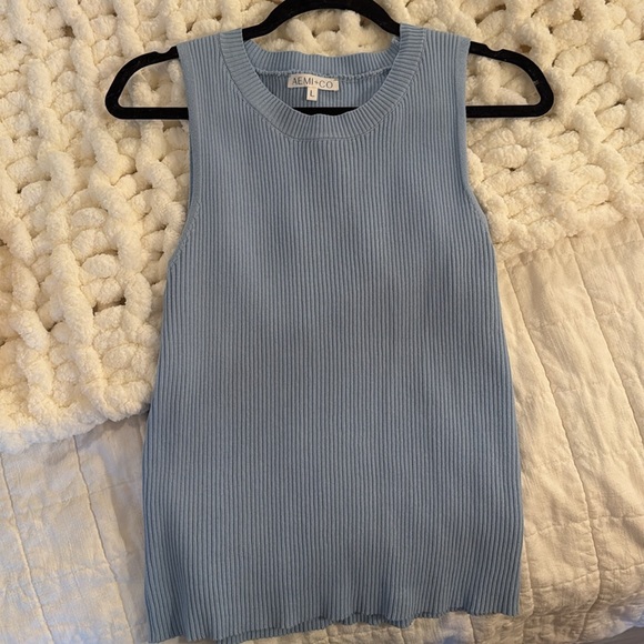 Aemi & Co ribbed knit tank - Picture 5 of 5